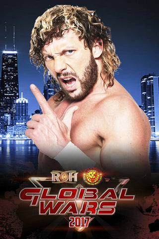 ROH & NJPW: Global Wars - Columbus Style A Movie Poster 11 x 17 inch