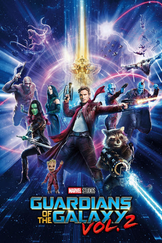 Guardians of the Galaxy Vol. 2 Style B Movie Poster 27 x 40 inch