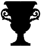 Goblet Laser Cut Out Wall Decor Silhouette Metal Sign 20.5×23.5