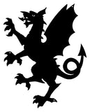 Dragon Laser Cut Out Wall Decor Silhouette Metal Sign 11.5×14.5