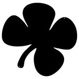 Four Leaf Clover Cut Out Wall Decor Silhouette Metal Sign 17×17.5