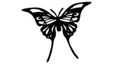 Butterfly Laser Cut Out Wall Decor Silhouette Metal Sign 15.5×18