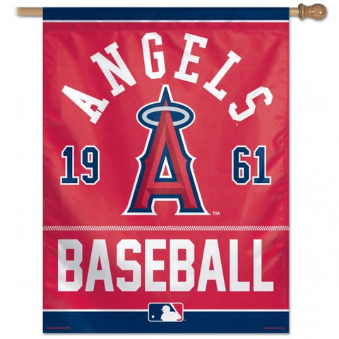 Los Angeles Angels Banner 28x40 Vertical - Special Order