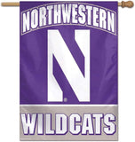 Northwestern Wildcats Banner 28x40 Vertical Special Order