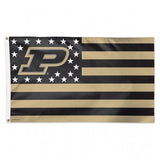 Purdue Boilermakers Flag 3x5 Deluxe Style Stars and Stripes Design