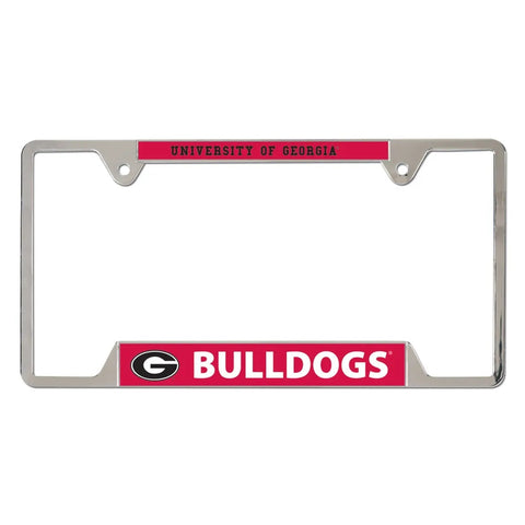 Georgia Bulldogs License Plate Frame Metal