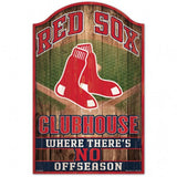 Boston Red Sox Sign 11x17 Wood Fan Cave Design - Special Order
