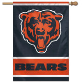 Chicago Bears Banner 28x40 Vertical