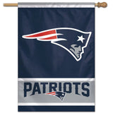 New England Patriots Banner 28x40 Vertical