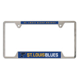 St. Louis Blues License Plate Frame Metal