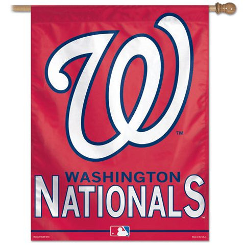 Washington Nationals Banner 28x40 Vertical Alternate Design - Special Order