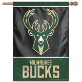 Milwaukee Bucks Banner 28x40 Vertical