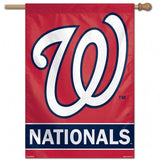 Washington Nationals Banner 28x40 Vertical - Special Order