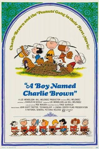 A Boy Named Charlie Brown Movie Poster Print
