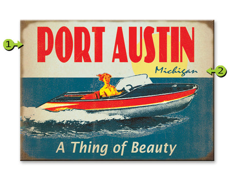 A Thing of Beauty Metal 28x38