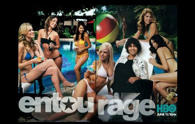 Entourage, style H Movie Poster Print