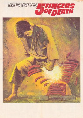 Five Fingers of Death Movie Poster Print