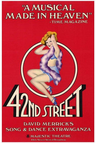 42nd Street (Broadway) Movie Poster Print