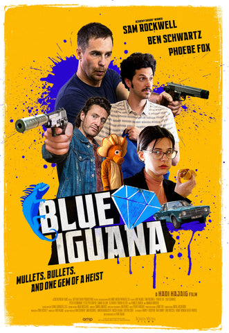 Blue Iguana Style B Movie Poster 11 x 17 inch