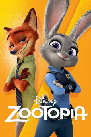 Zootopia Style C Movie Poster 11 x 17 inch