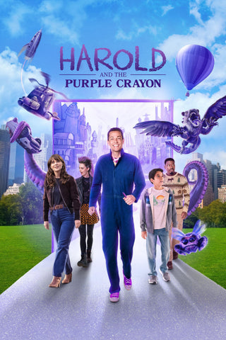 Harold and the Purple Crayon Style D Movie Poster 27 x 40 inch