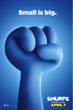 Smurfs: The Lost Village Style B Movie Poster 11 x 17 inch