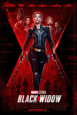 Black Widow Style E Movie Poster 11 x 17 inch