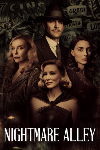 Nightmare Alley Style C Movie Poster 27 x 40 inch