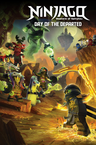 Ninjago: Masters of Spinjitzu - Day of the Departed Style B Movie Poster 27 x 40 inch