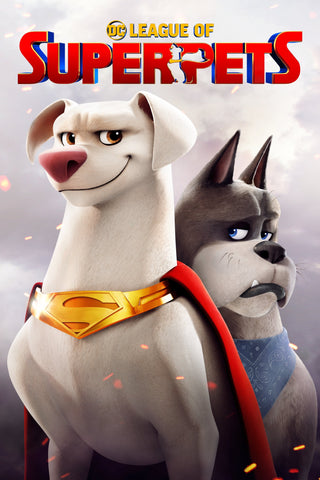 DC League of Super-Pets Style D Movie Poster 11 x 17 inch