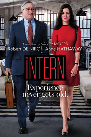 The Intern Style B Movie Poster 11 x 17 inch