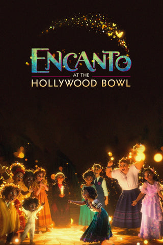 Encanto at the Hollywood Bowl Style B Movie Poster 11 x 17 inch
