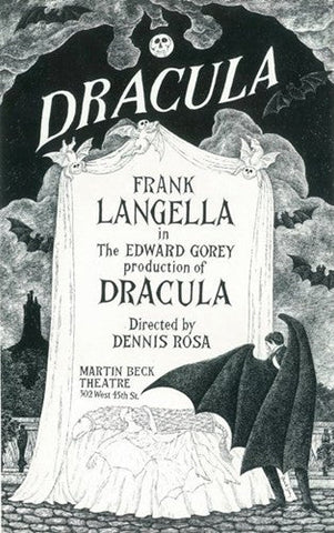 Dracula (Broadway), c.1977 Movie Poster Print