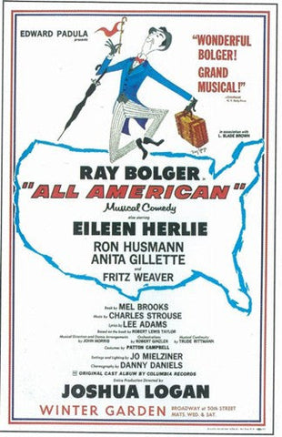 All American (Broadway) Movie Poster Print