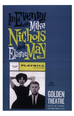 Evening with Mike Nichols and Elaine May (Broadway) Movie Poster Print