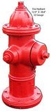 Fire Hydrant Laser Cut Out Wall Art Metal Sign 12.9×28.8