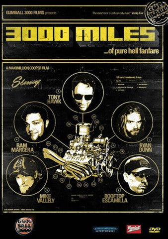 3000 Miles Movie Poster Print