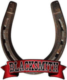 Blacksmith Reproduction Laser Cut Out Country Metal Sign 18.7×22.3
