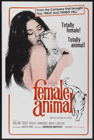 Female Animal Movie Poster Print