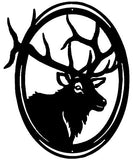 Buck Deer Laser Cut Out Wall Decor Silhouette Metal Sign 18.5×23.5