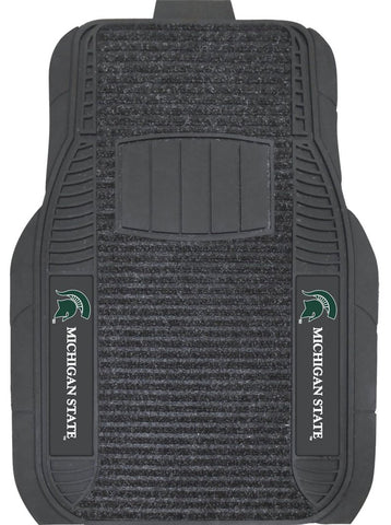 Michigan State Spartans Car Mats Deluxe Set