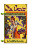 Wine Country Wood Sign 23x39