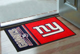 New York Giants Rug 19x30 Starter Style Logo Design