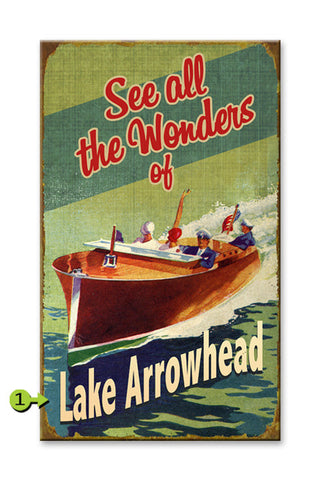 All The Wonders Metal 18x30