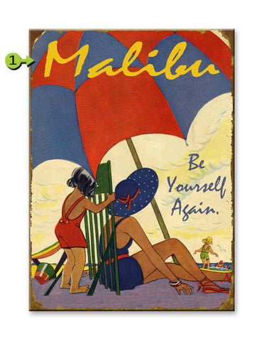 Be Yourself Again Wood 28x38