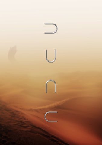 Dune Style E Movie Poster 11 x 17 inch