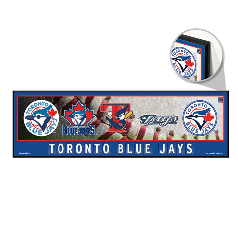 Toronto Blue Jays Sign 9x30 Wood Evolution