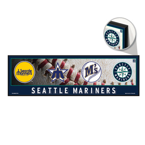 Seattle Mariners Sign 9x30 Wood Evolution