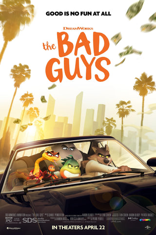 The Bad Guys Movie Poster - 11 x 17 inch