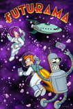 Futurama Style: 2 - 11 x 17 inch. TV Show Poster